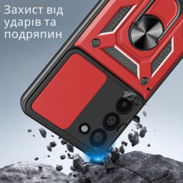 Фото - Чохол для смартфону BeCover Military for Xiaomi Redmi 15 5G (169mm) Global Red (715778)